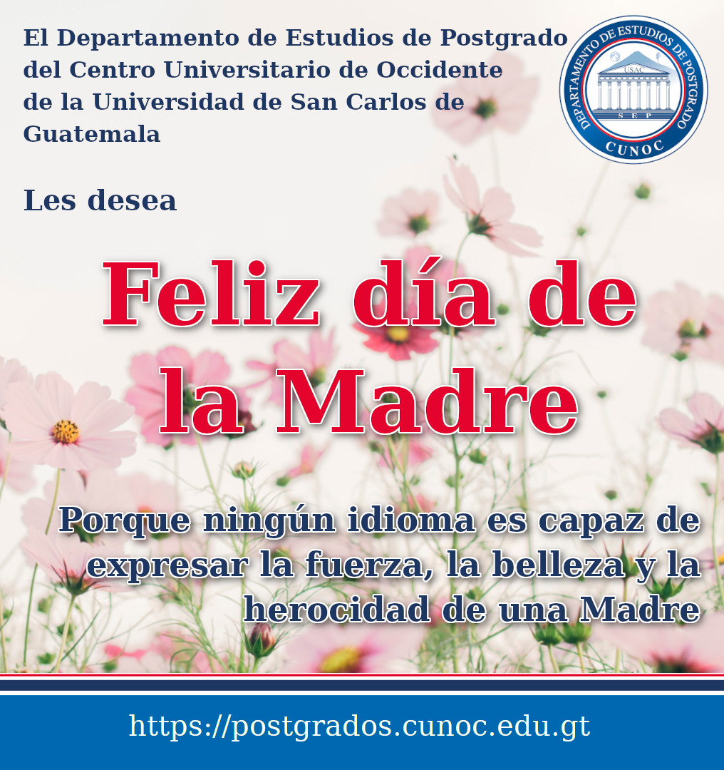 Feliz día de las Madres 2023