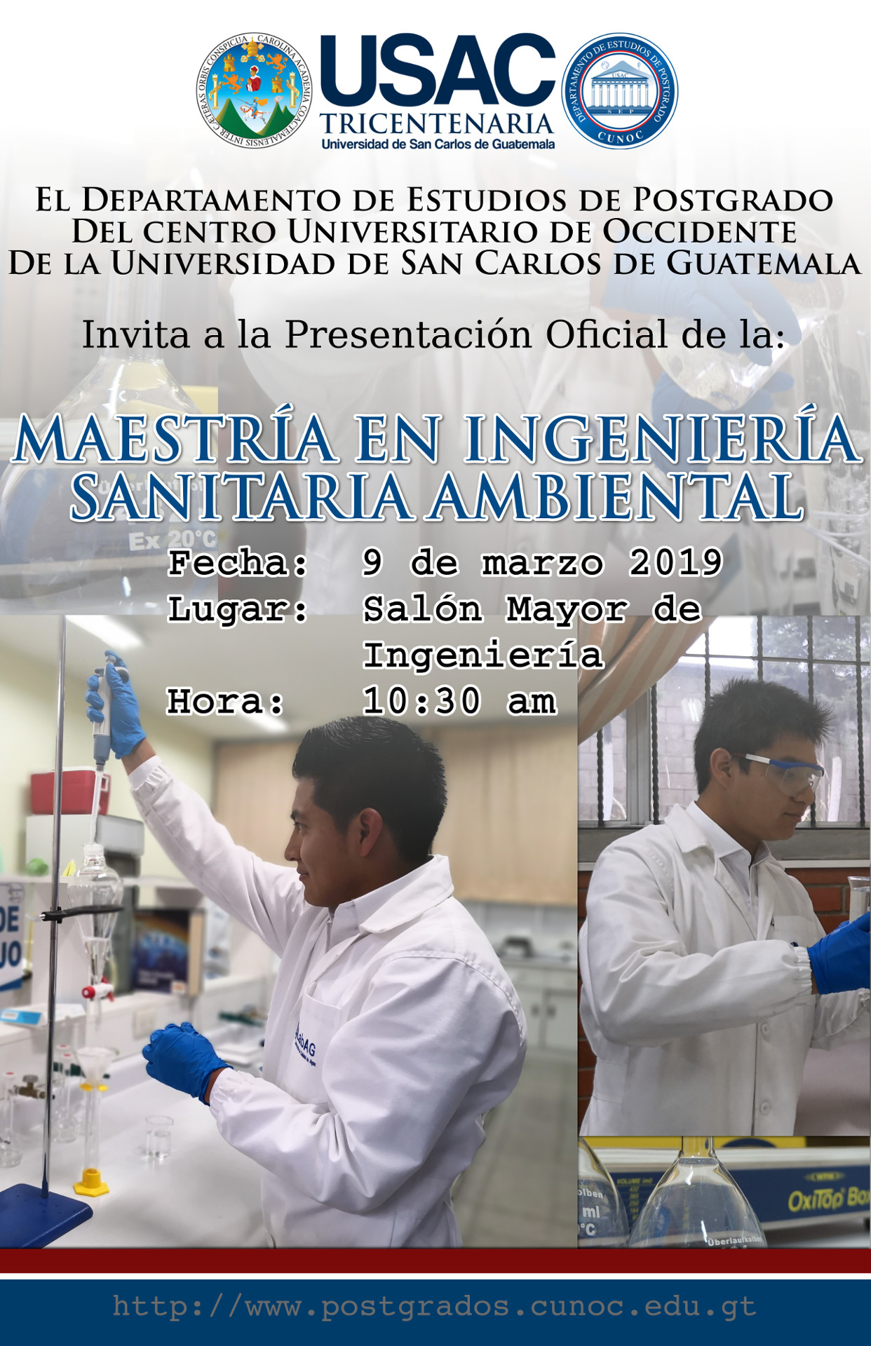 Presentación de Maestría en Ingeniería Sanitaria Ambiental