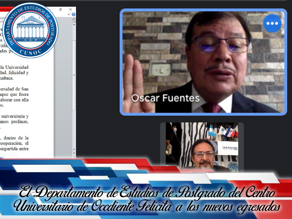 Graduación Oscar Fuentes
