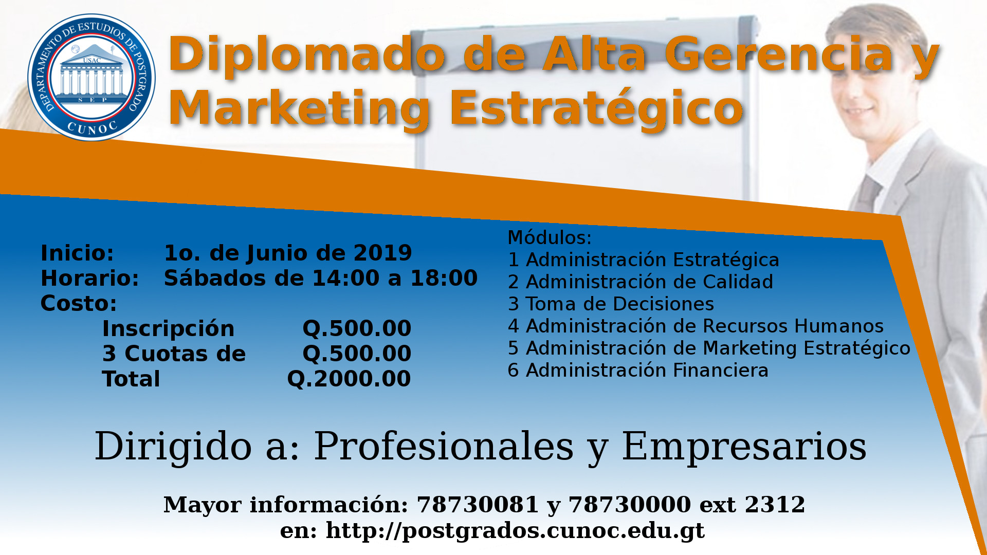 Curso de Alta Gerencia y Marketing Estratégico