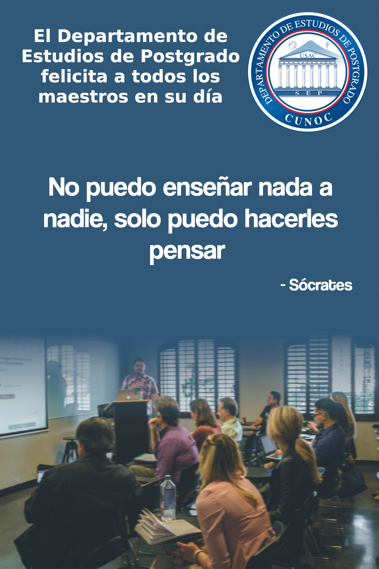 Feliz día del Maestro 2022