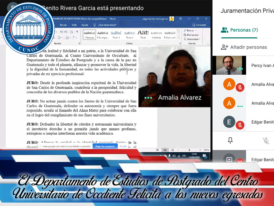 Graduación Amalia Alvarez