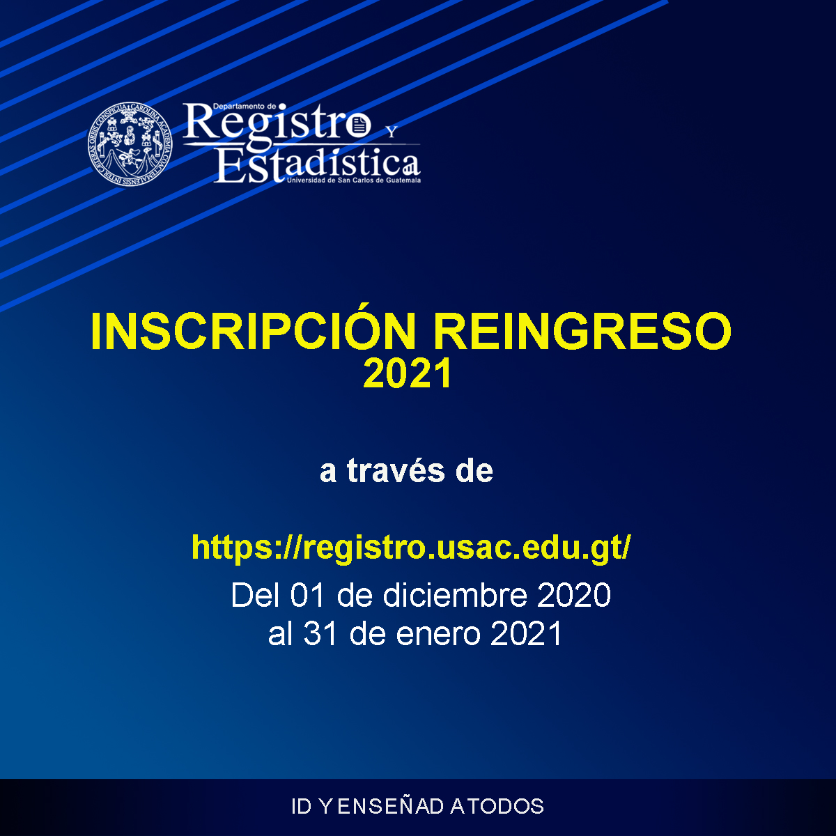 Información importante REINGRESO 2021