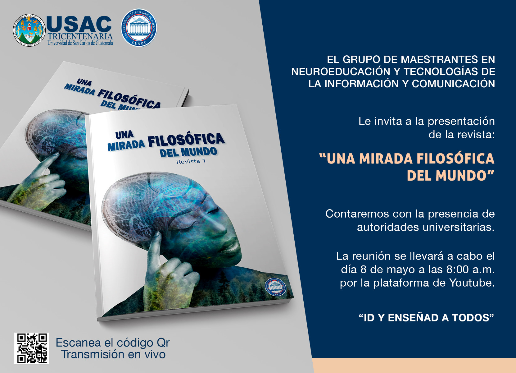 Presentación de Revista Una Mirada Filosófica del Mundo
