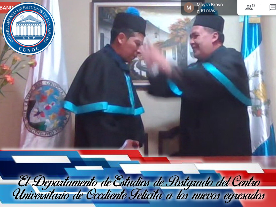 Graduación Luis Velásquez