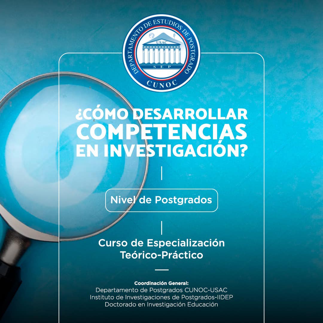 Curso Como Desarrollar Competencias en Investigación a nivel de Postgrados