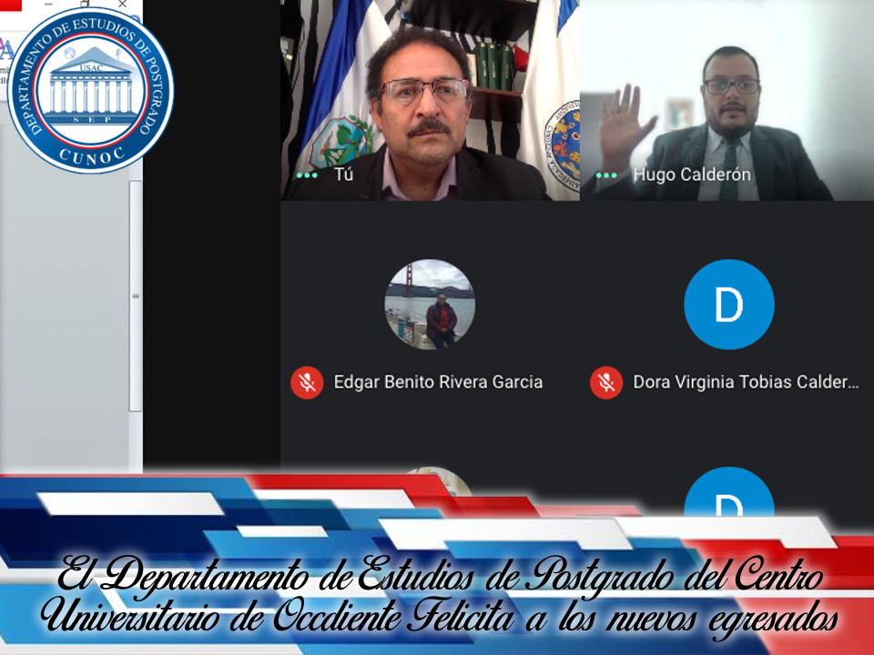 Graduación Hugo Calderón