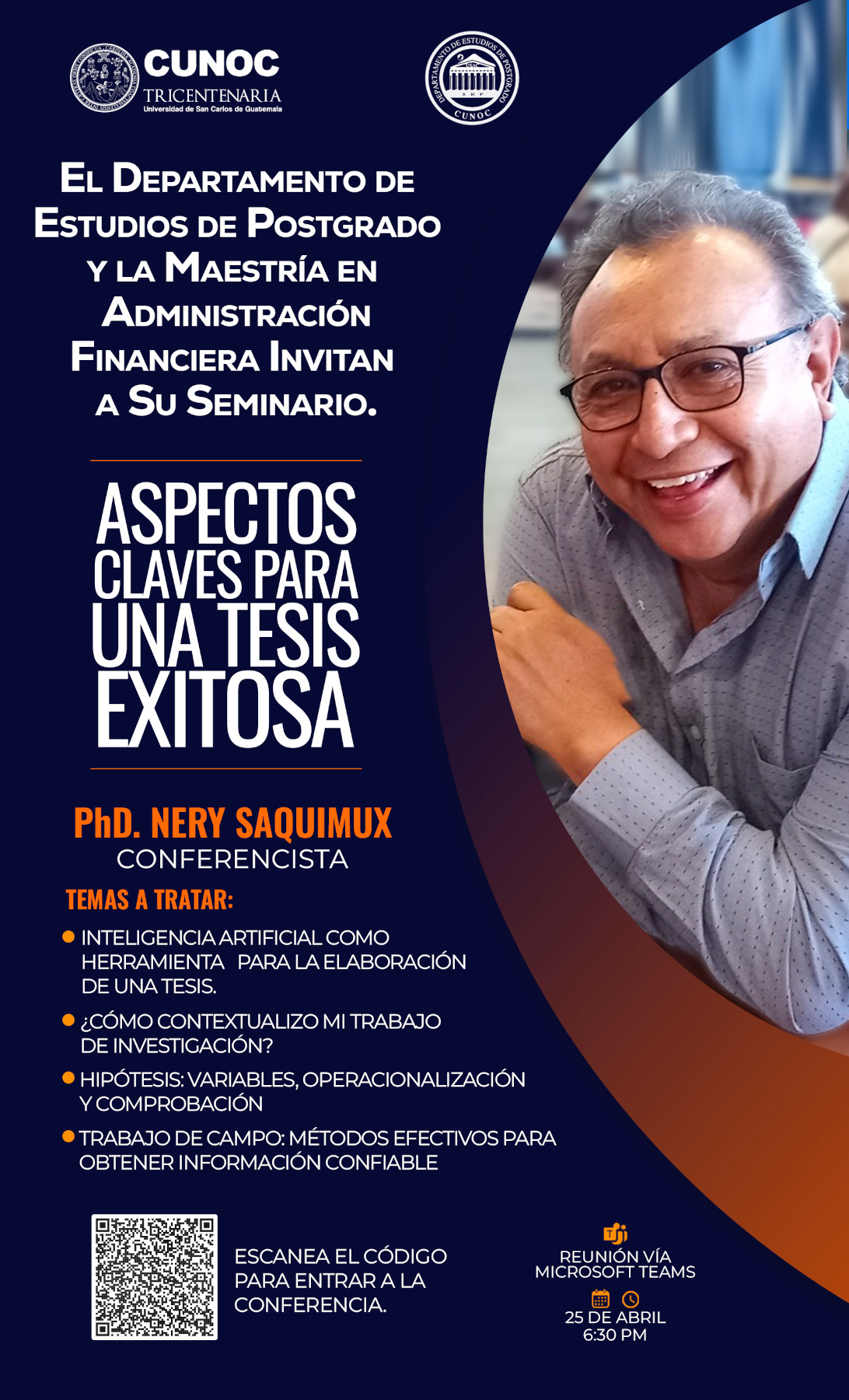 Conferencia Aspectos claves para una tesis exitosa