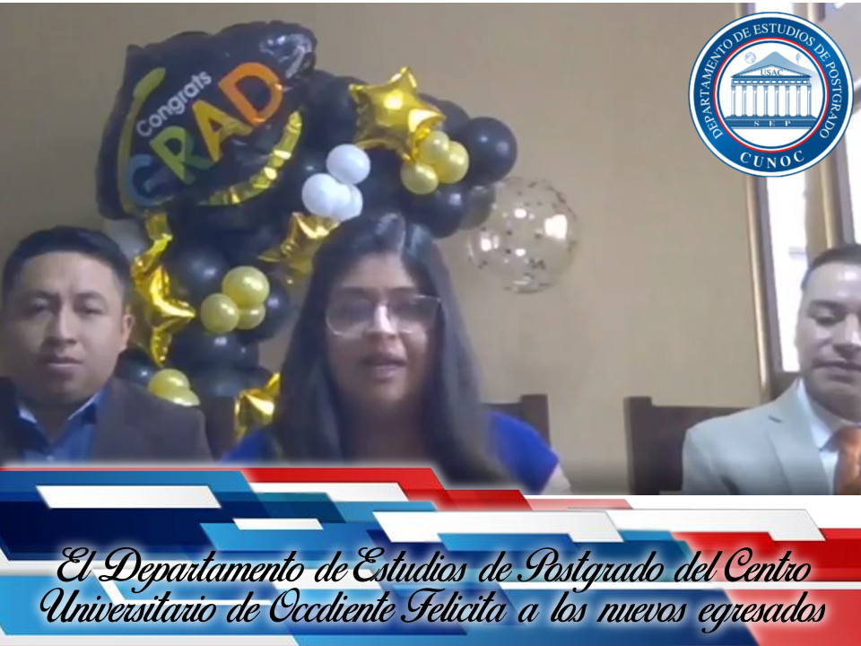 Graduación Claudia Ovalle