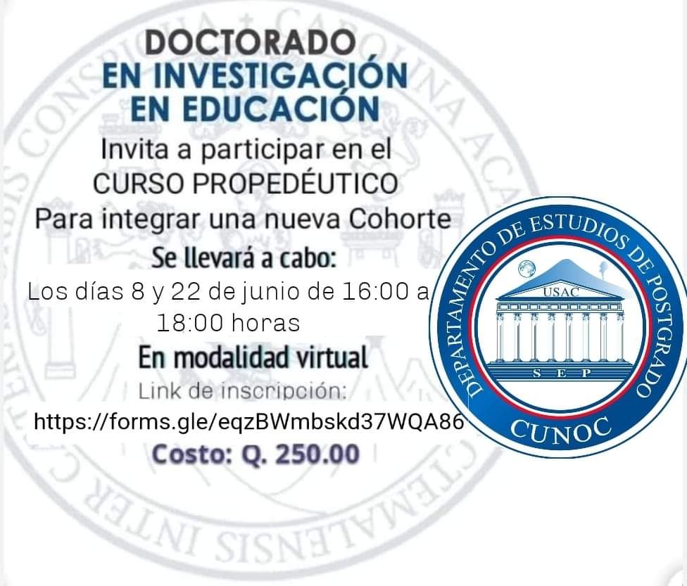 Propedéutico nueva cohorte Doctorado 2024