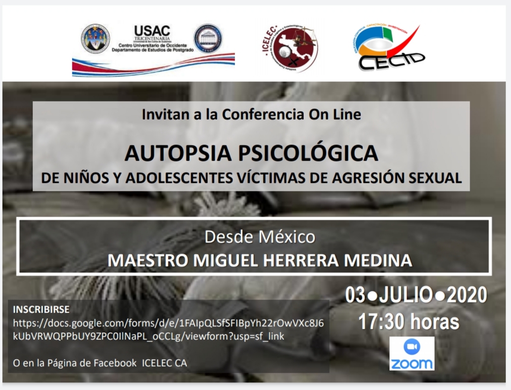 Conferencia Autopsia Psicológica