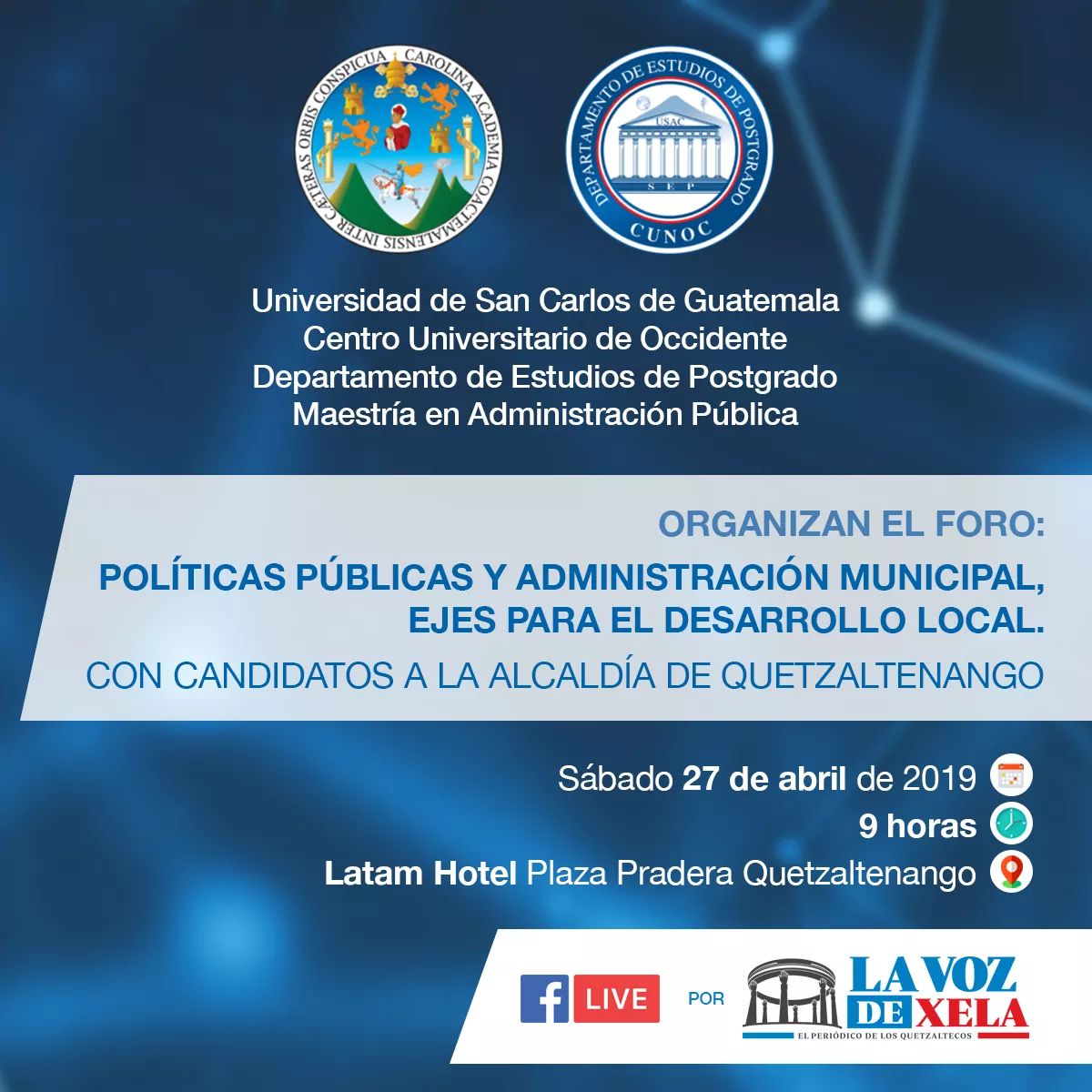 Foro Políticas Públicas y Administración Municipal