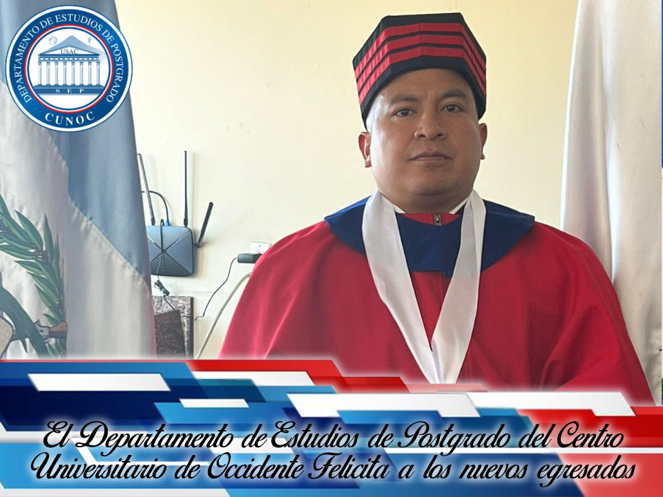 Graduación Mynor Dominguez