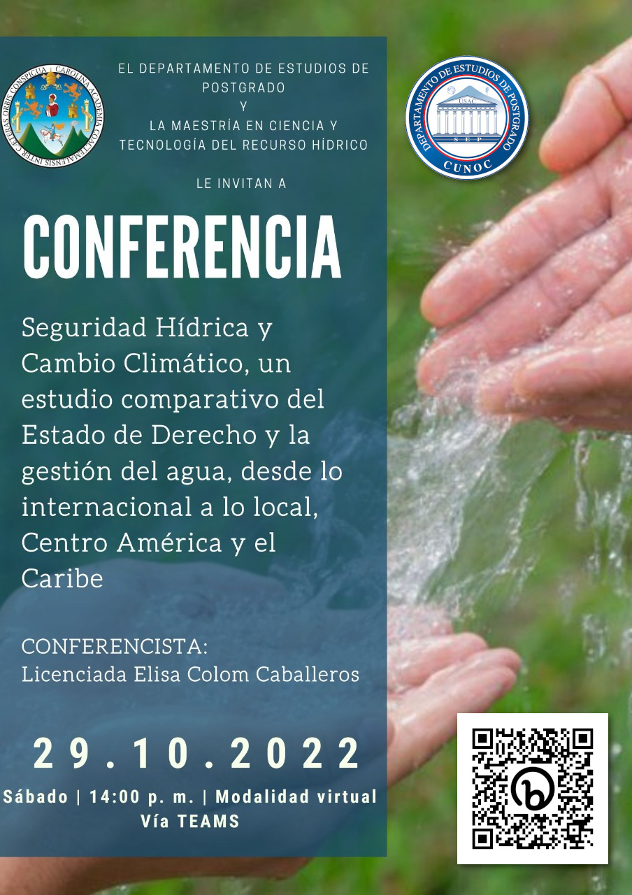 Conferencia Seguridad Hídrica