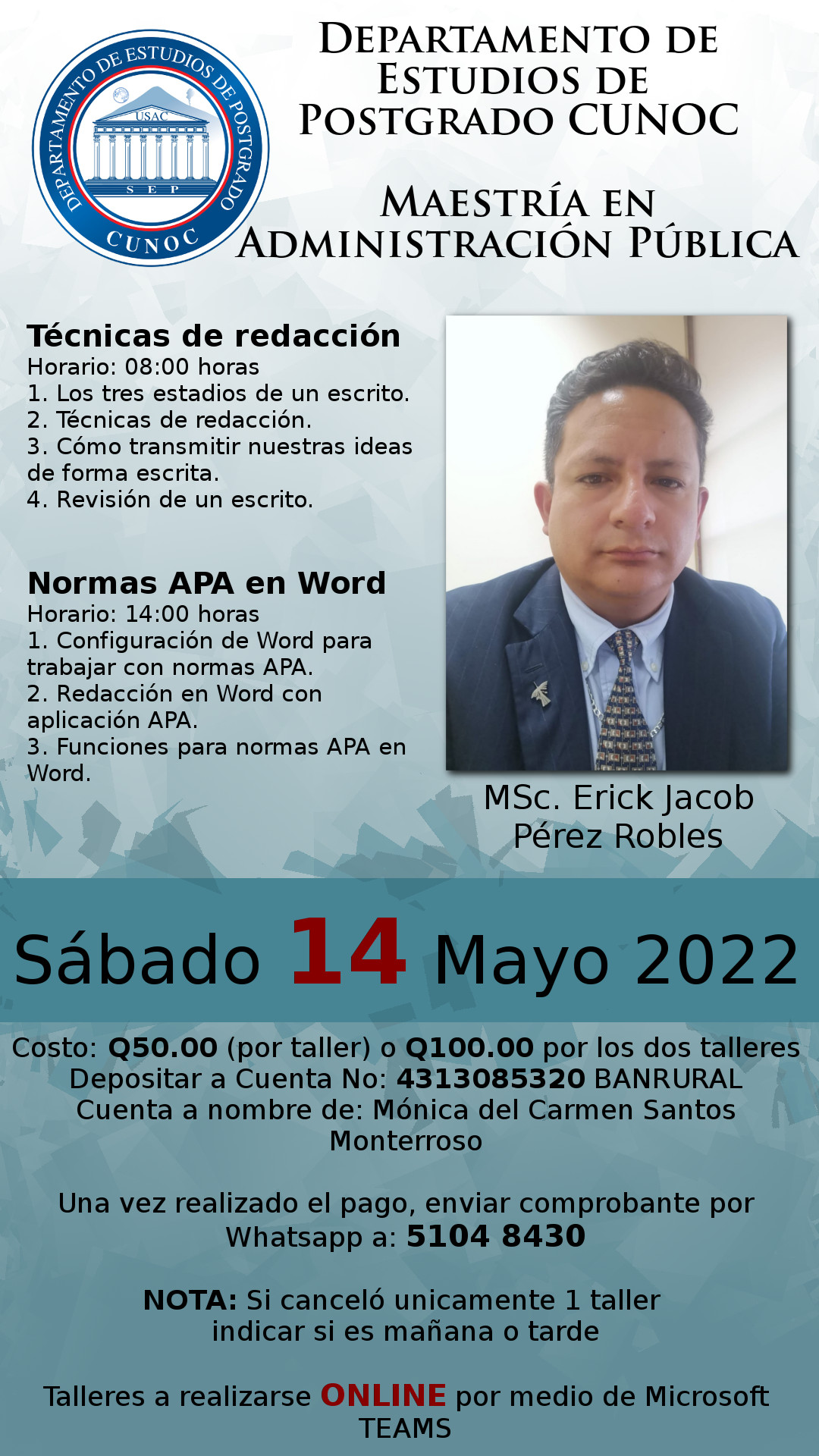 Talleres de Redacción y APA
