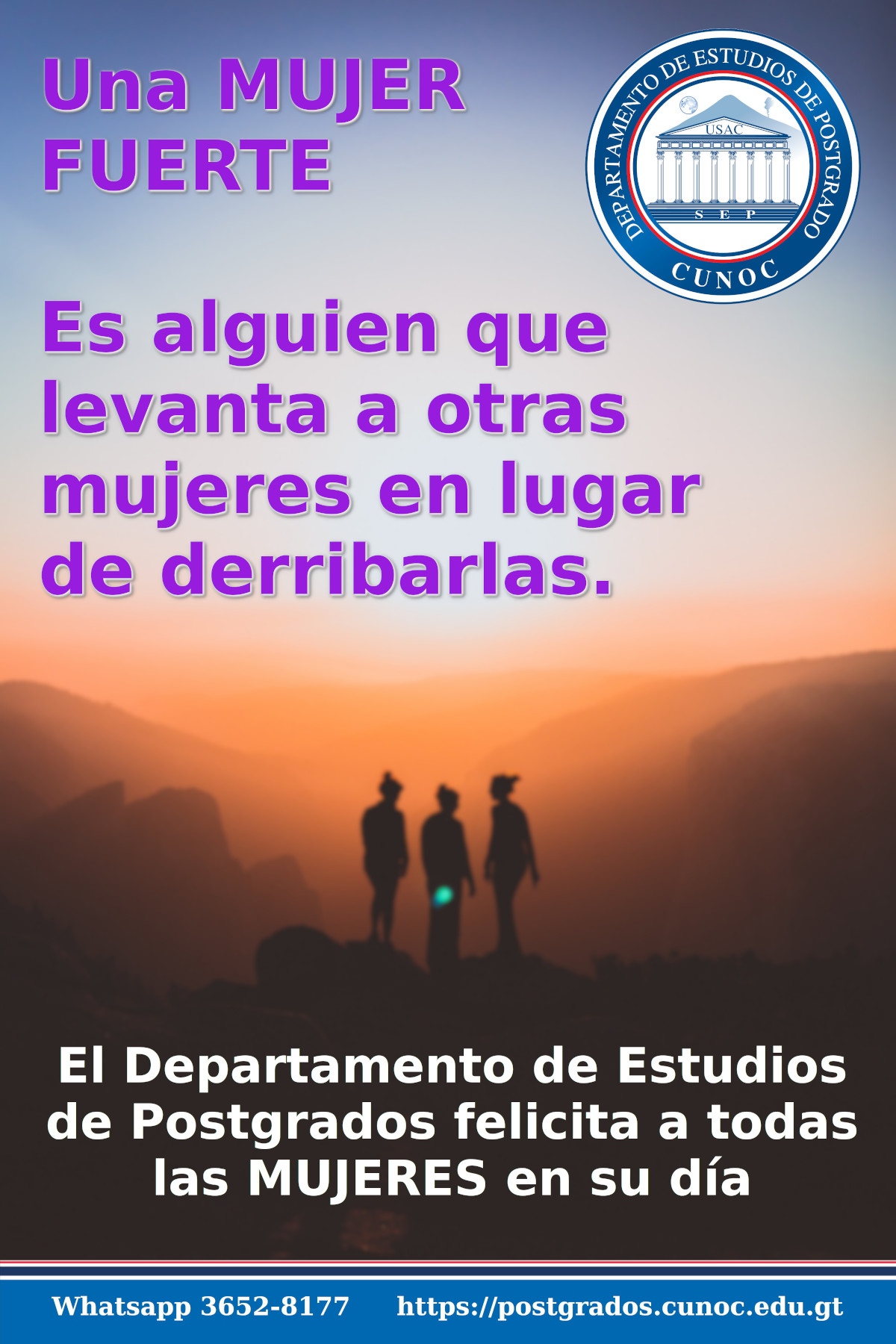 Feliz día de la Mujer 2023
