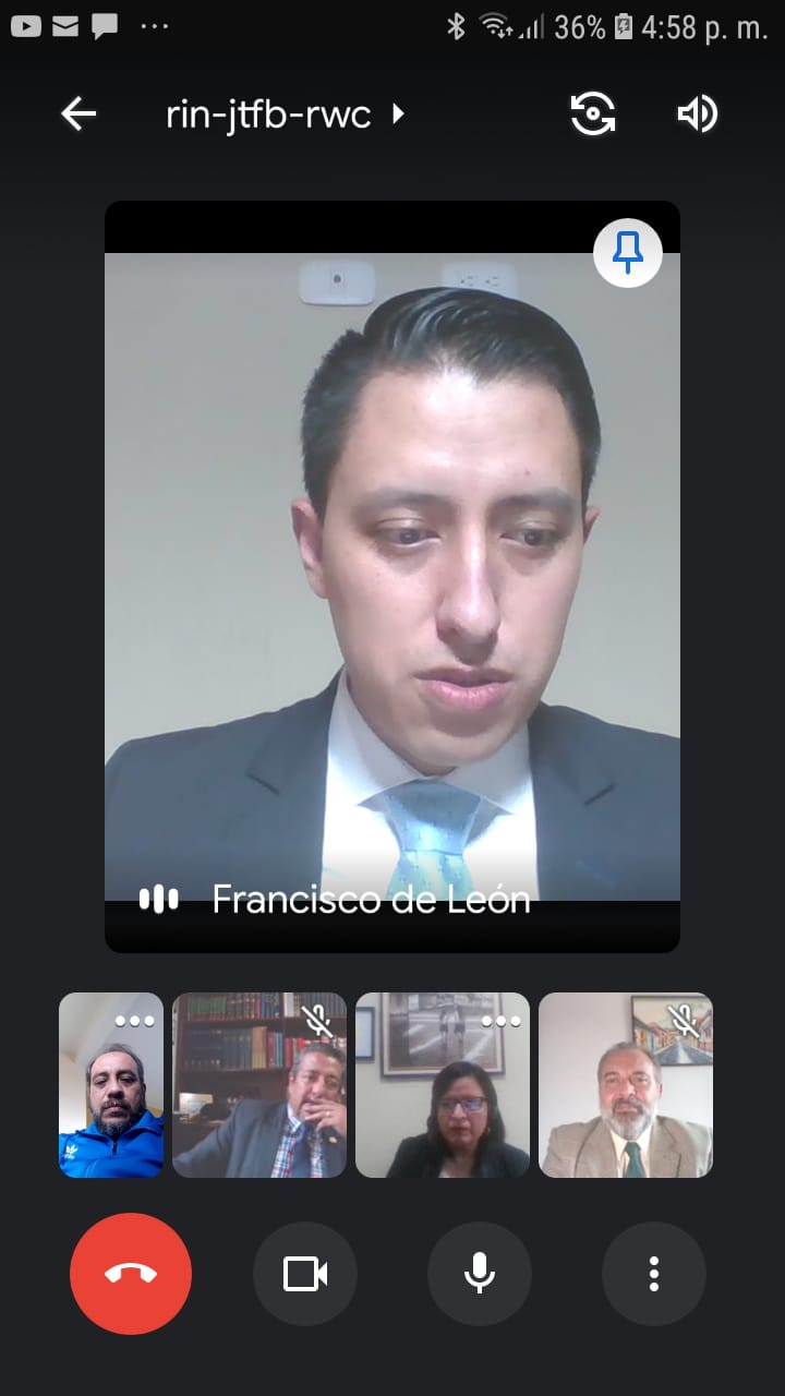 Felicitación Lic Francisco de León