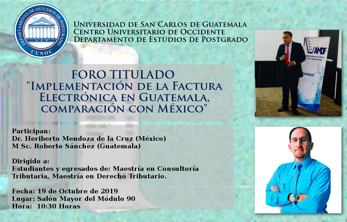 Foro Factura Electrónica en Guatemala