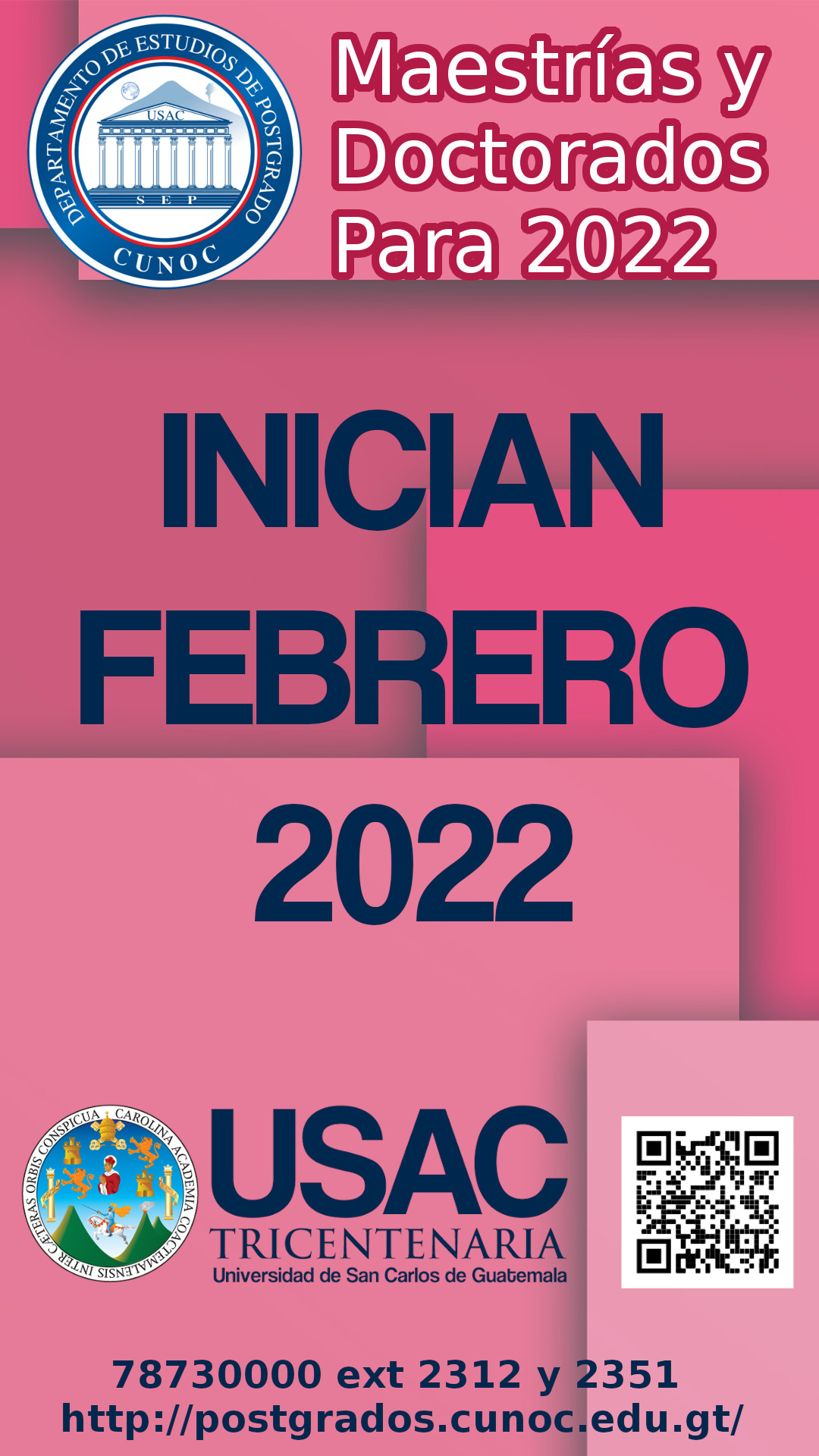 Postgrados para 2022