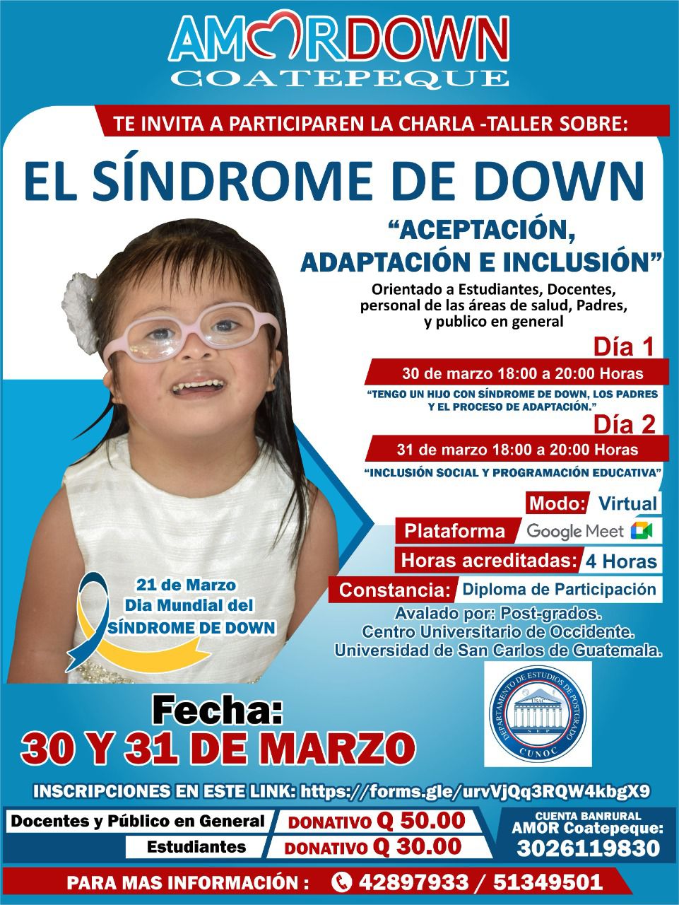 Taller El Síndrome de Down